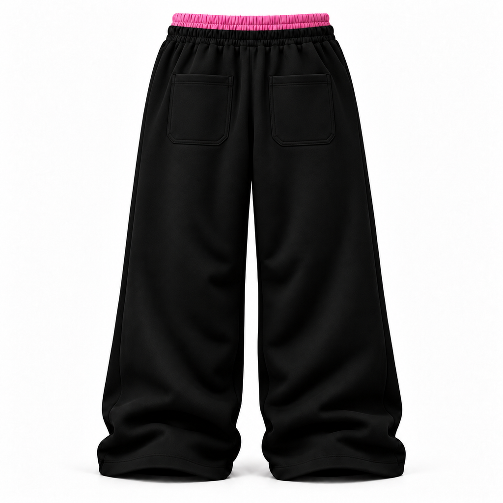Desire Sweatpants — Pink — back
