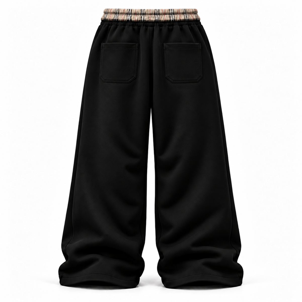 Desire Sweatpants — Plaid — back
