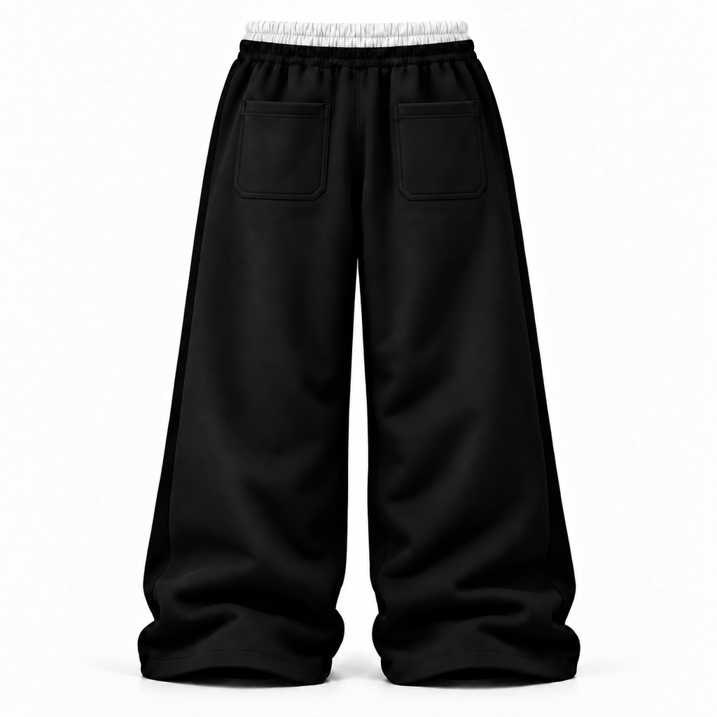 Desire Sweatpants — White — back