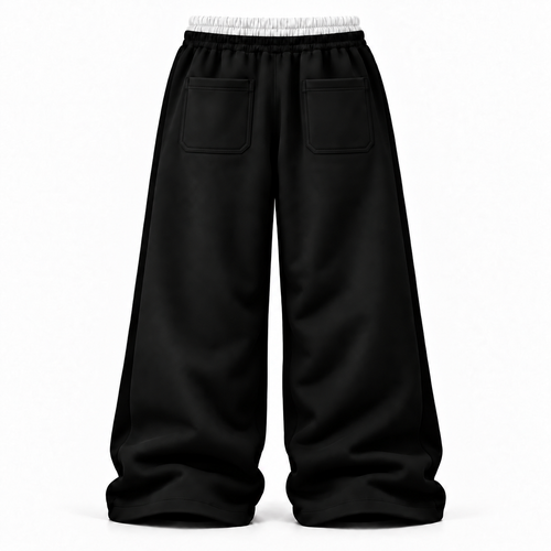 Desire Sweatpants — White — back