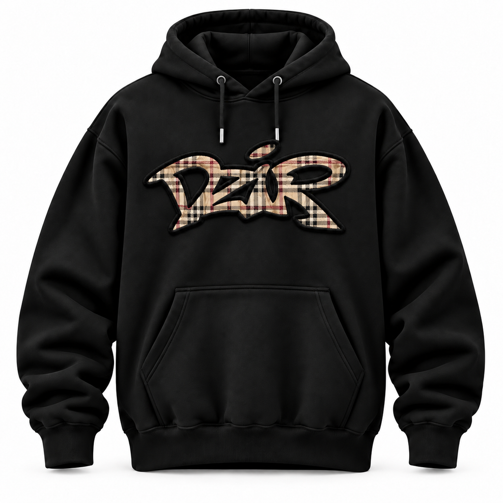 Desire Hoodie — Plaid — front