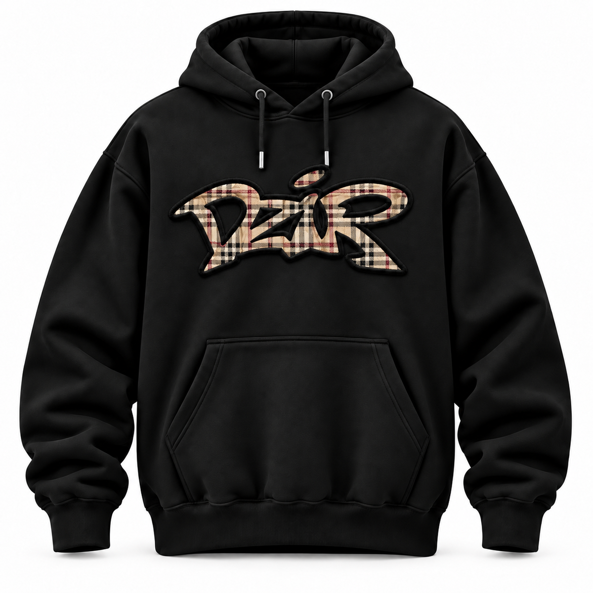 Desire Hoodie — Plaid — front