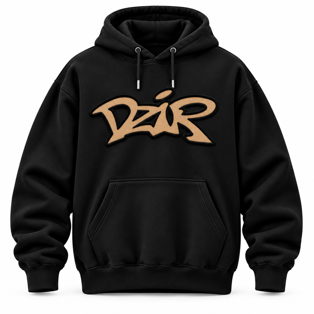 Desire Hoodie — Tan — front