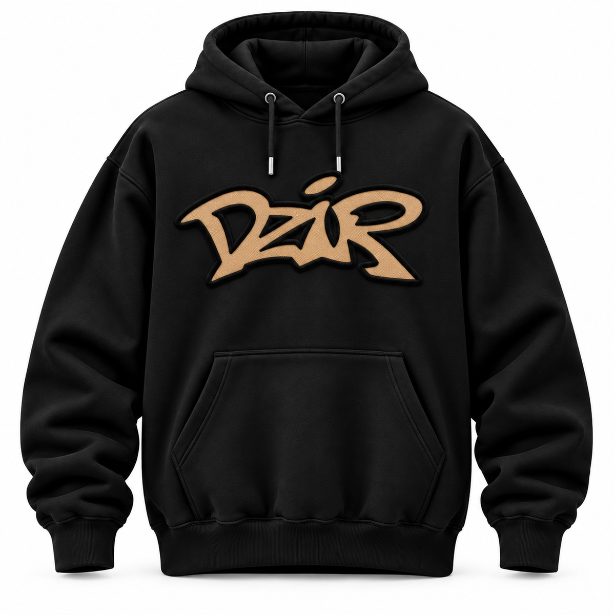 Desire Hoodie — Tan — front