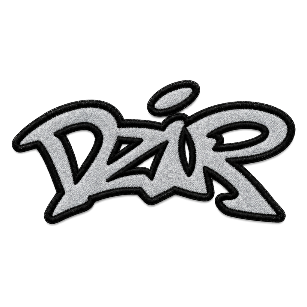 Desire Velcro Logo Patch — Reflective — front