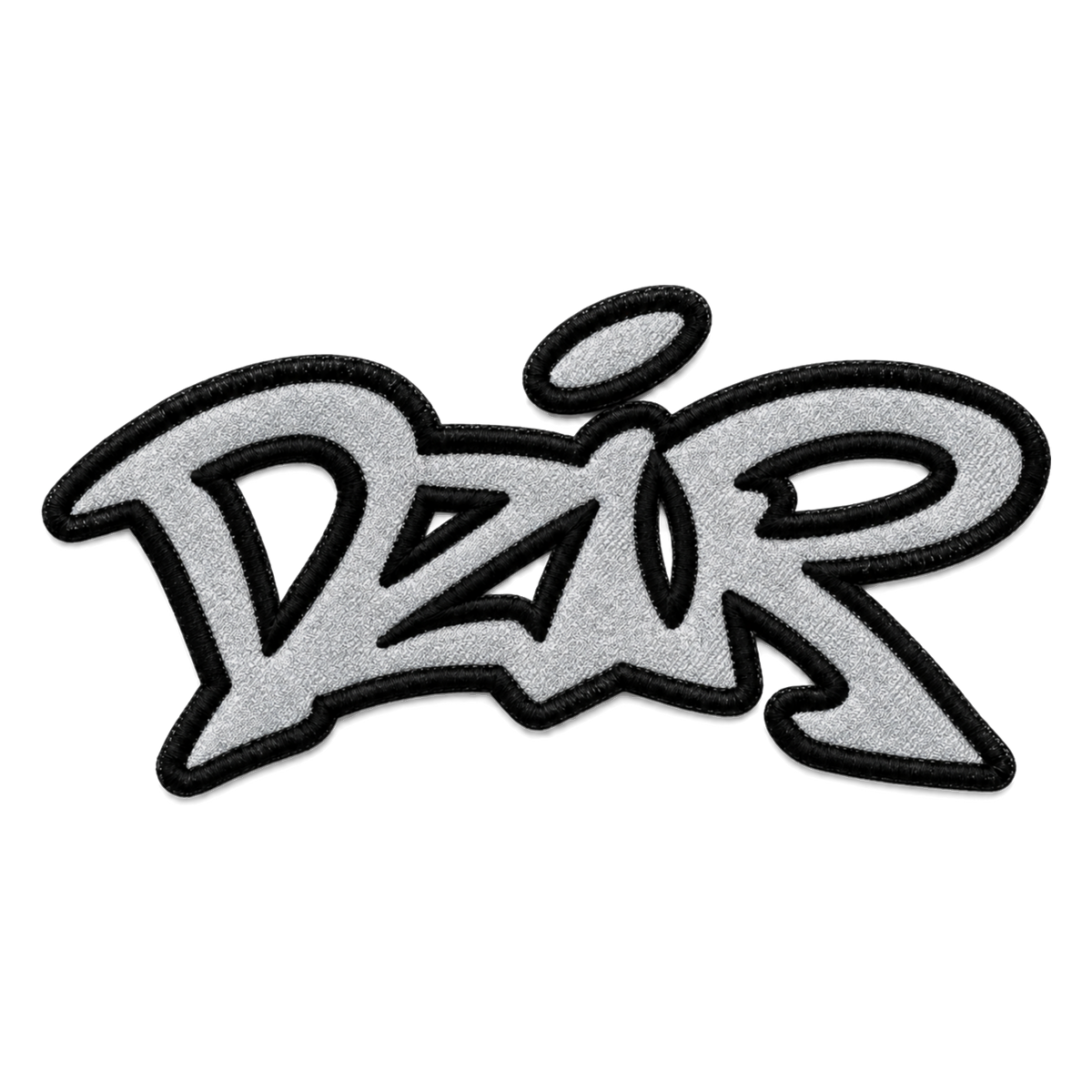 Desire Velcro Logo Patch — Reflective — front