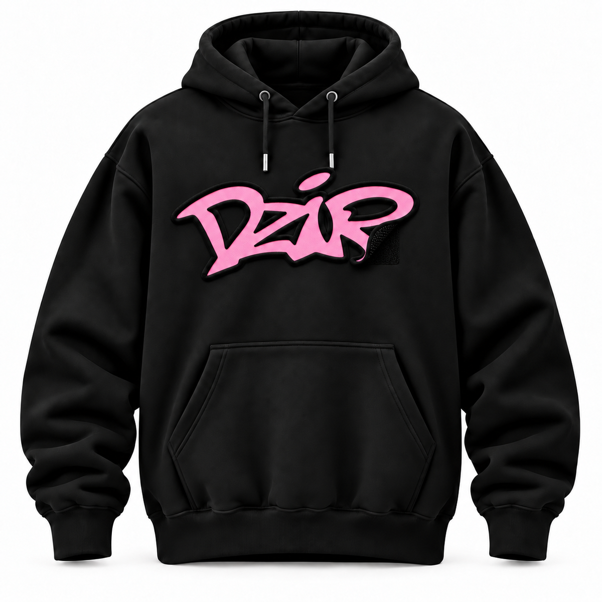 Desire Hoodie — Pink — close-up