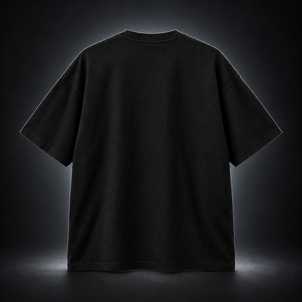 Desire Shirt — Black — bright reflective back