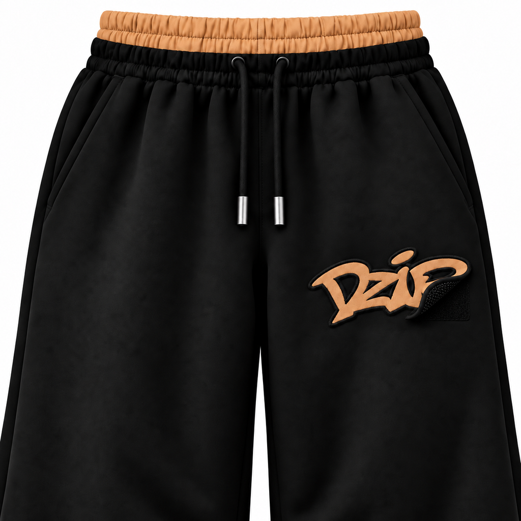 Desire Sweatpants — Tan — close-up
